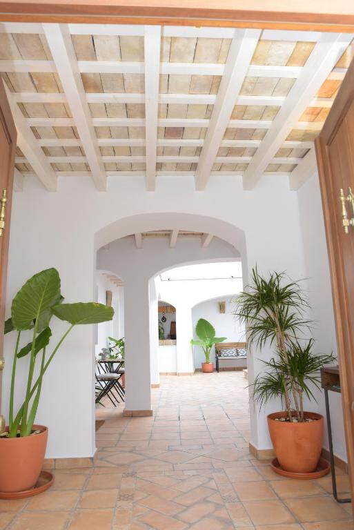 Entrance hall of Casa Arbonaida in the historic centre of Vejer de la Frontera